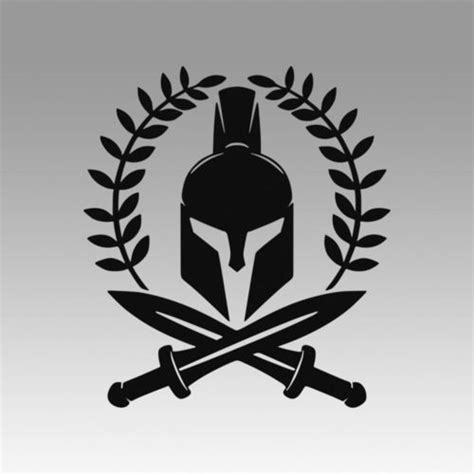 Spartan logo 3D model | CGTrader