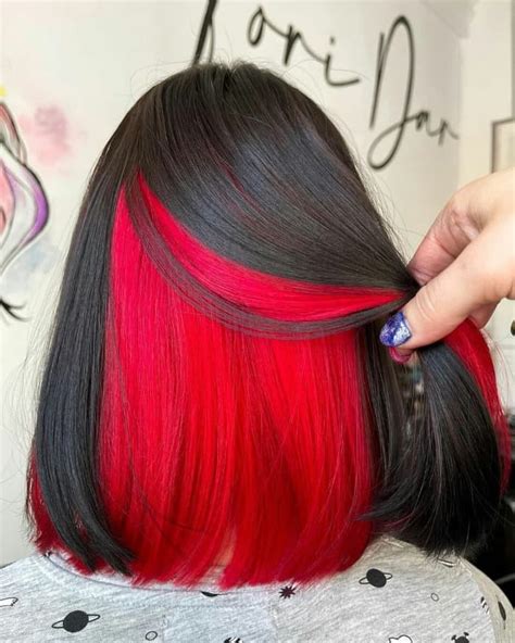 Unbelievable Peekaboo Hair Color Ideas in 2023 - Hairstyle on Point