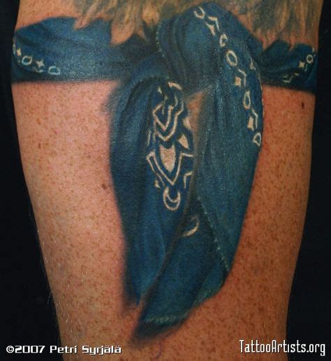 46 Best Bandana Tattoo Designs ideas | bandana tattoo, tattoo designs, tattoos