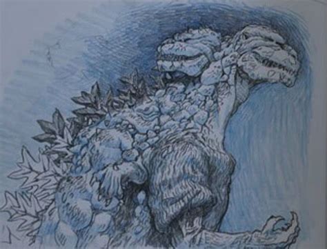 Shin Godzilla (2016) concept art | Godzilla, All godzilla monsters ...