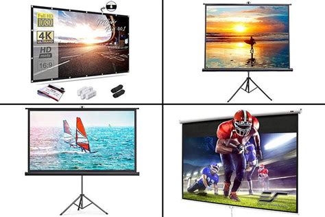 11 Best Projector Screens Of 2021