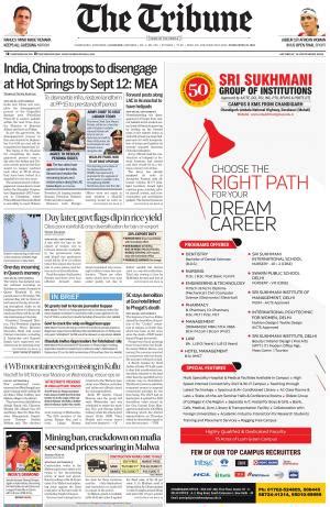 Tribune India Jalandhar Edition, Sat, 10 Sep 22