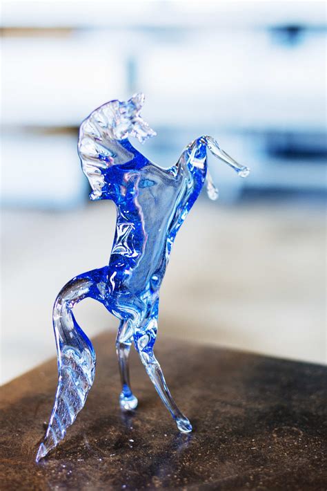 Murano glass-making | Glass animals, Glass figurines, Horse sculpture