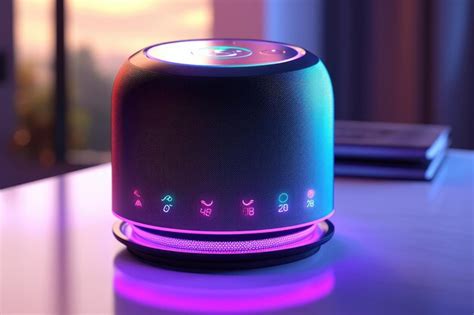 Premium AI Image | Smart Speaker with Voice Assistant