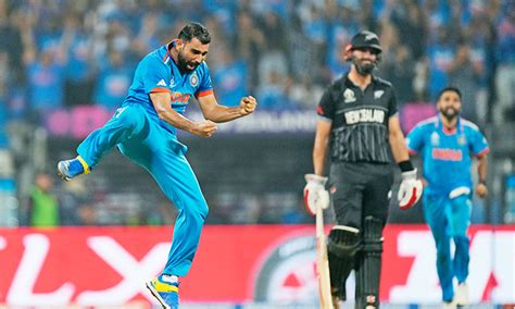 Shami's 7-57 helps India script 70-run win, reach World Cup final - GulfToday