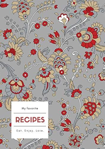 My Favorite Recipes: A4 Large Cooking Notebook with A-Z Alphabetical ...