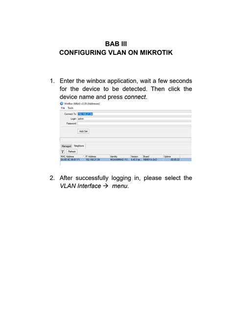 SOLUTION: Mikrotik routerboard configuration report vlan - Studypool