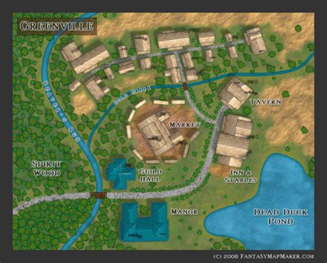Greenville - Free Fantasy Maps