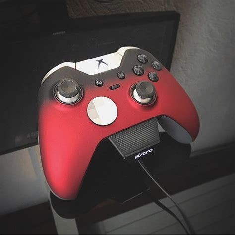 Black rose elite custom Xbox one controller • | Xbox one controller ...