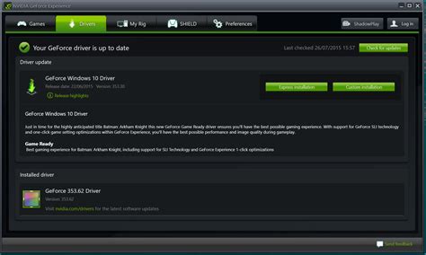 Nvidia Driver Version Linux