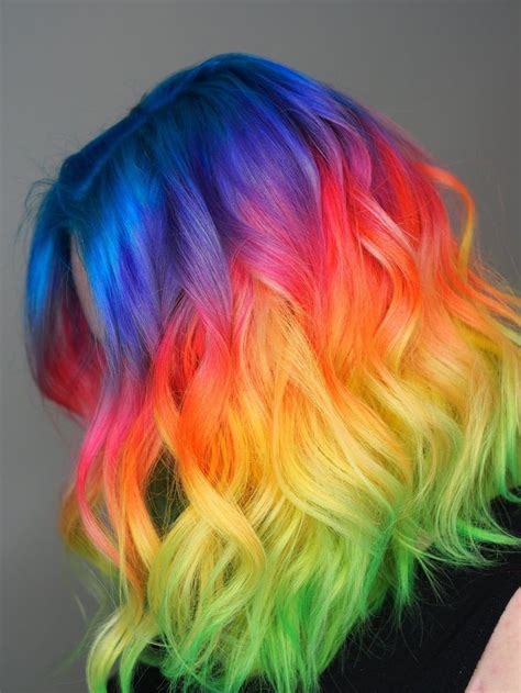 32 amazing crazy hair color ideas, #Amazing #color #crazy #hair #ideas #underlightshairlong in ...