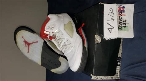 Nike Air Jordan 5s "Fire Red" 2000 | Kixify Marketplace