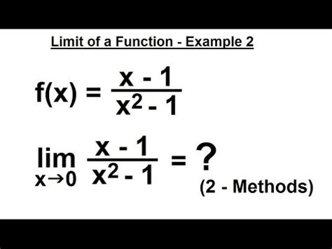 Limit Of A Function Examples - slideshare