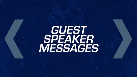 Guest Speakers — Ascent Church