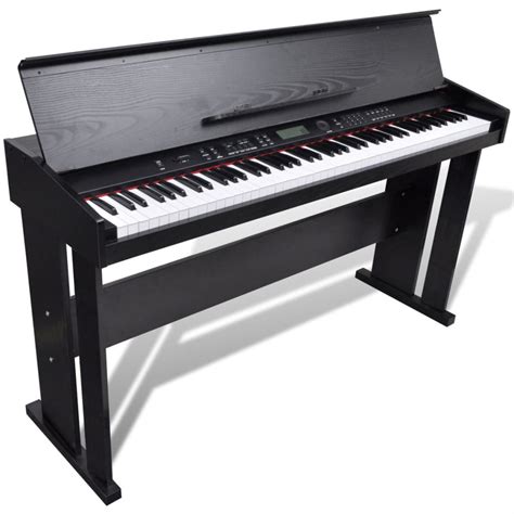 Classic Electronic Digital Piano with 88 Keys & Music Stand - Walmart.com - Walmart.com
