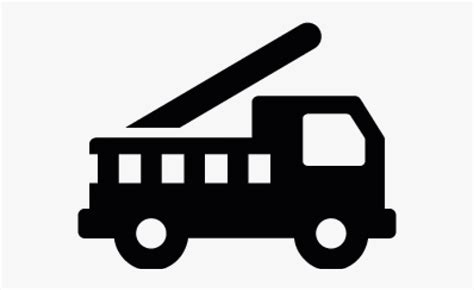 Silhouette Fire Truck Clipart , Free Transparent Clipart - ClipartKey