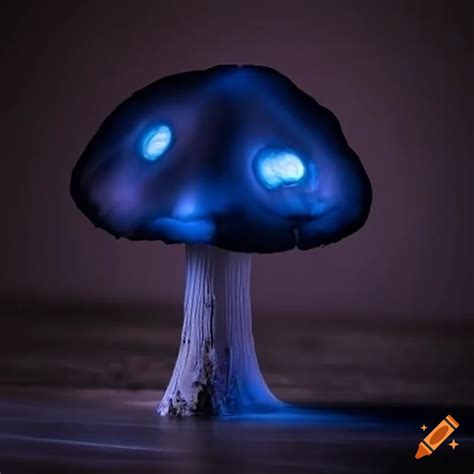 Dark energy mushroom sculpture