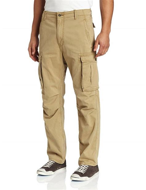 MENS LEVIS RELAXED FIT ACE CARGO PANTS BRITISH KHAKI 124620010 - Pants