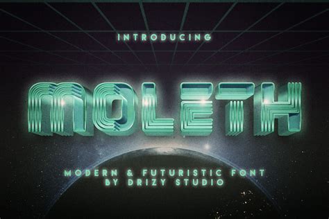 8 Best Sci-Fi Fonts for Modern and Futuristic Design - Drizy Studio