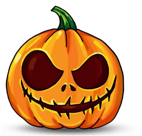 creepy pumpkin faces to draw - Jerri Stockton