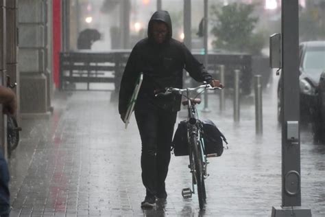 Storm batters London with heavy winds, rain and hail | CBC News