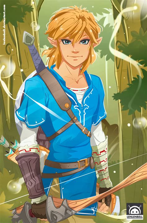 Link, Breath of the Wild, Fan Art by LenLenbell on DeviantArt