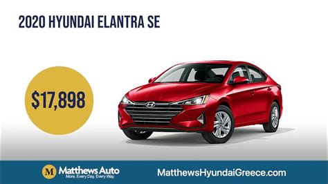 Consider a CPO from Matthews Hyundai of Greece this April! - YouTube