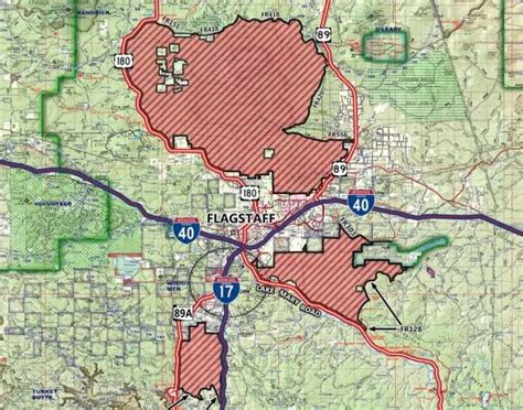 Coconino National Forest closure map | Local News | azdailysun.com