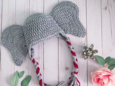 Elephant Ear Hat – Share a Pattern