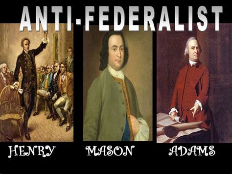 The Federalists and Anti Federalists Argued Primarily Over Which Issue