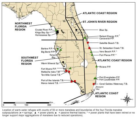 Manatees And Warm-Water Refuges - Marine Mammal Commission - Manatee ...