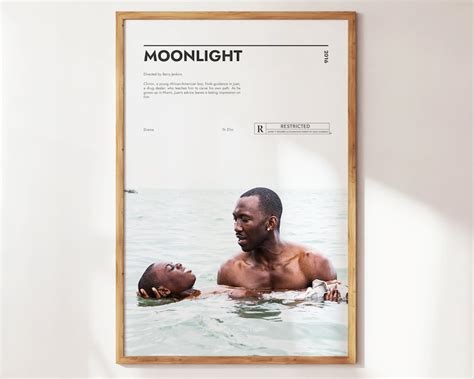 Moonlight Poster Art Print Movie Posters Gift for Movie Lovers - Etsy