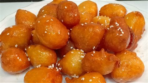 Popular Arabian Dessert Luqaimat | Sweet Dumplings, A Ramadan Special Dessert - YouTube