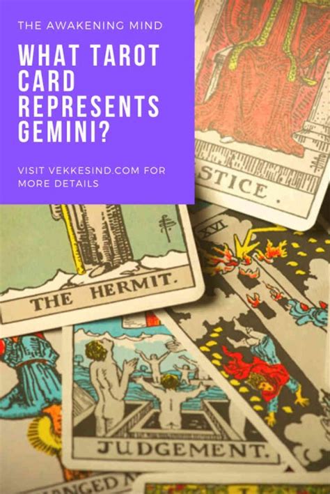 What Tarot Card Represents Gemini? - Vekke Sind