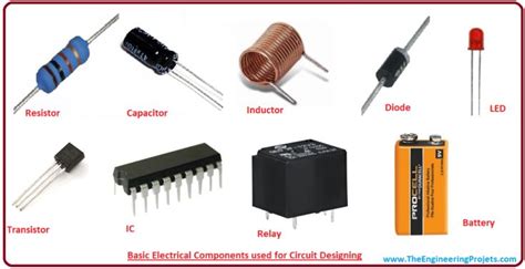 Basic electronic components, intro to components, simple electronic components | Simple ...