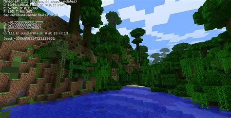 [1.2] Awesome seed: Triple ravine, village, huge jungle and more ...