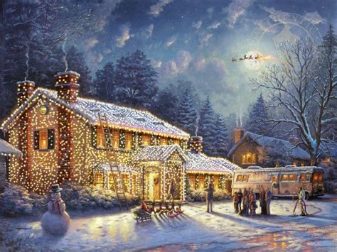 National Lampoon's Christmas Vacation - Thomas Kinkade Studios ...