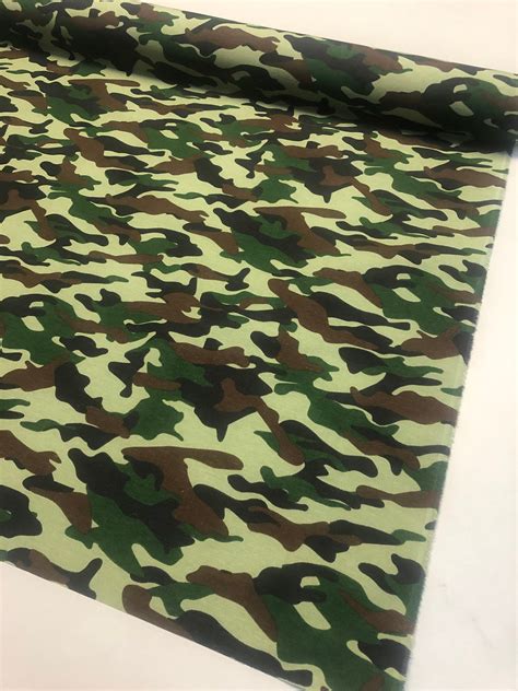 Green Army Camo Camouflage Fabric Curtain Upholstery Uniform | Etsy