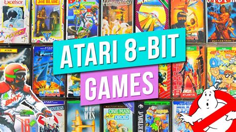 ATARI 8-BIT GAMES | Some Of The Best Atari 8-Bit Games I Had In The 80s | Atari 65XE, 130XE ...