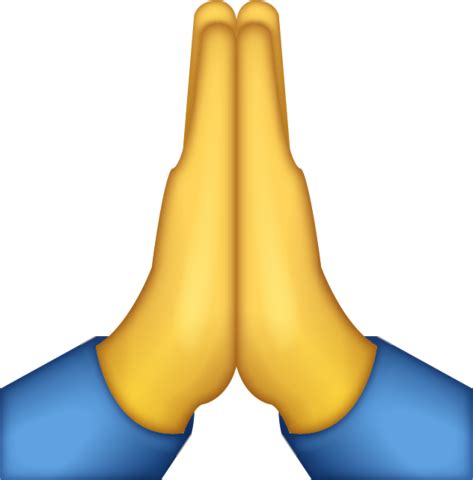 Praying Emoji [Free Download iPhone Emojis] | Emoji Island Images Emoji, Emoji Pictures, Black ...