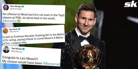 Who said what: World reacts as Lionel Messi wins record 7th Ballon d'Or