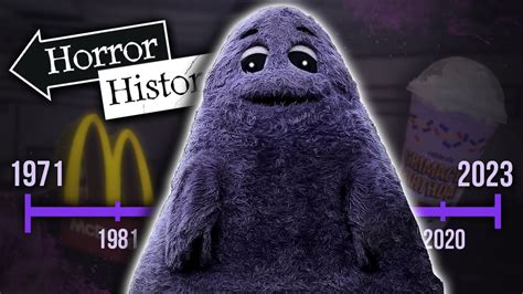 The History of Grimace (McDonald's) | Horror History - YouTube