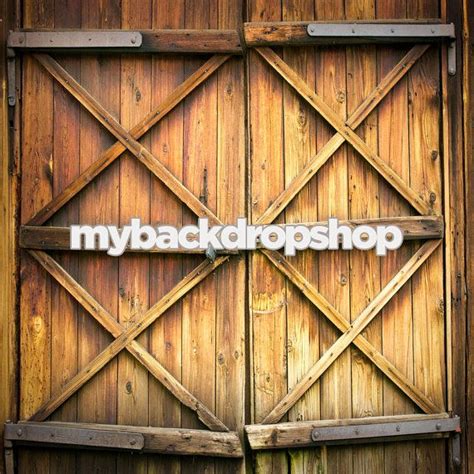 a wooden door with the words mybackdropshop written on it