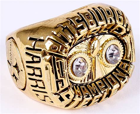 Franco Harris Pittsburgh Steelers High Quality Replica 1975 Super Bowl ...