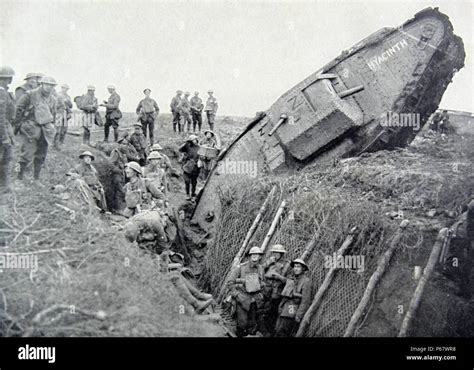 World War One Tank Trench High Resolution Stock Photography and Images - Alamy