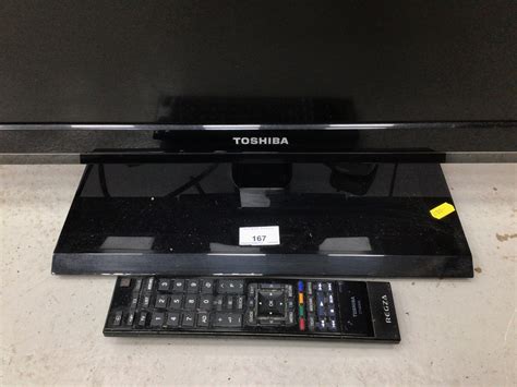 Lot 167 - Toshiba Regza Tv and remote