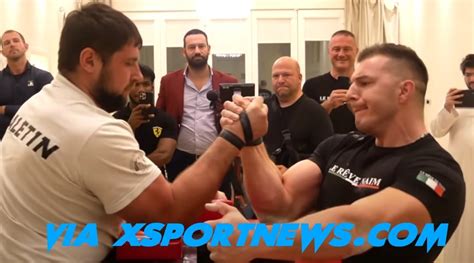 2 VIDEOS: Vitaly Laletin vs. Ermes Gasparini, 2021 Sparring • ARMWRESTLING • ARMWRESTLING NEWS ...