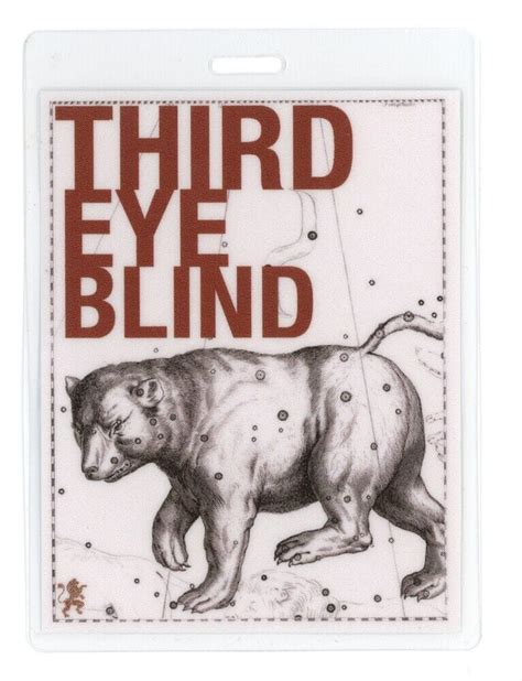 Third Eye Blind 2009 Ursa Major Tour Backstage Pass Opens in a new ...