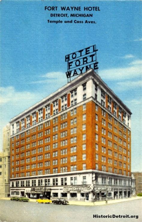 Hotel Fort Wayne | Postcards — Historic Detroit