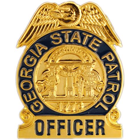 Georgia State Police Badge Pin 1" | Michaels